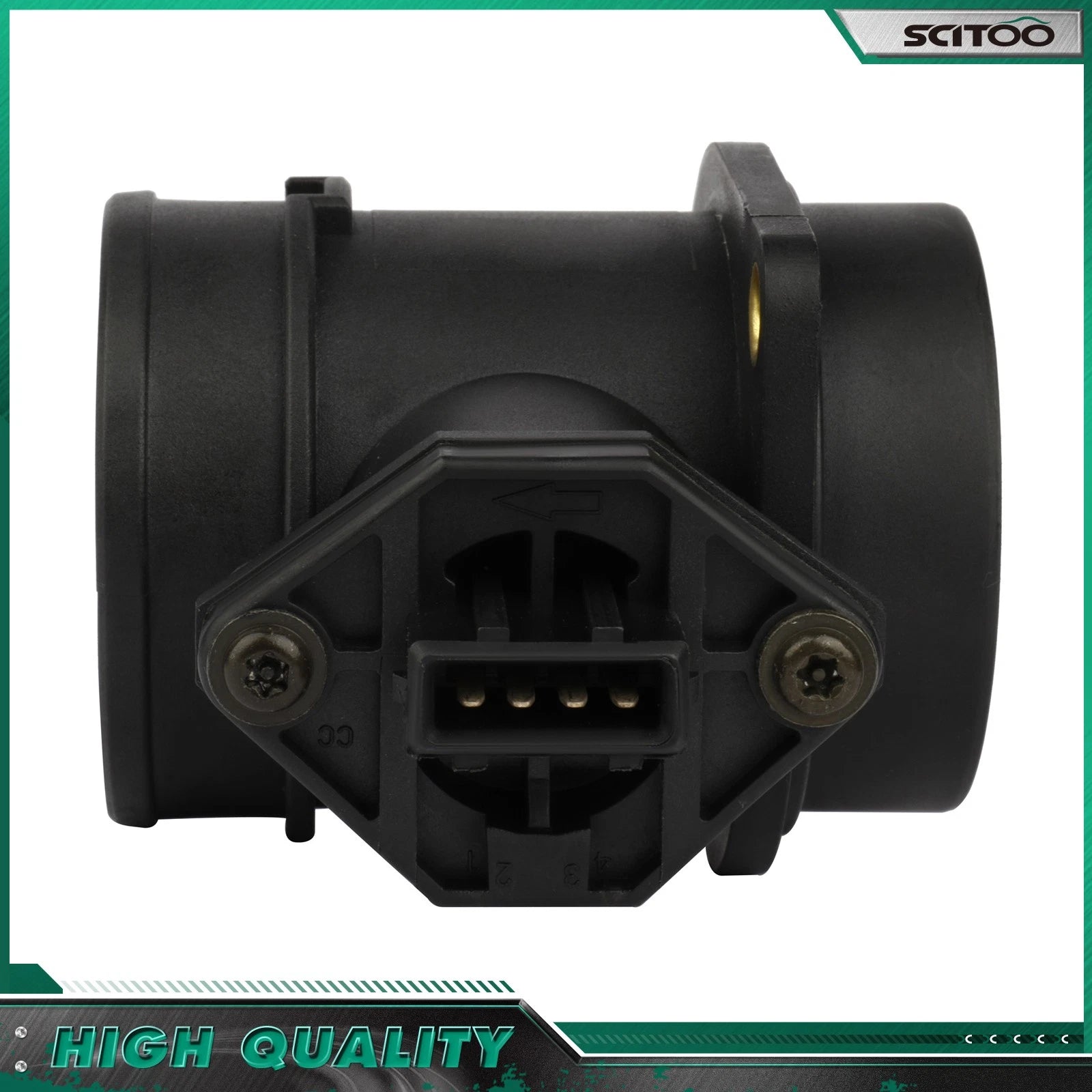 Mass Air Flow Meter MAF Sensor for Audi A4 1.8L (1998–2000) VAG 058133471A