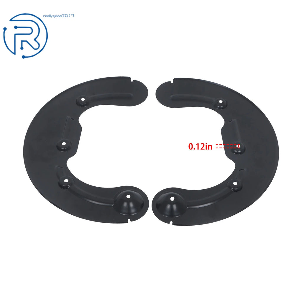 Set of 2 Front Brake Backing Plates for Ford F-150 (2004–2008)