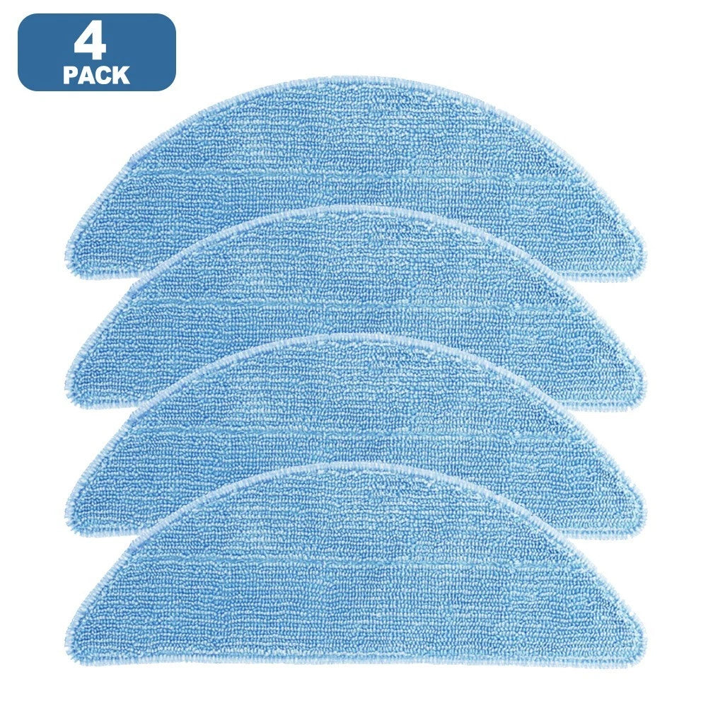 4X Reusable Mop Cloth Kit for Neatsvor M50 Robot Vacuum Cleaner