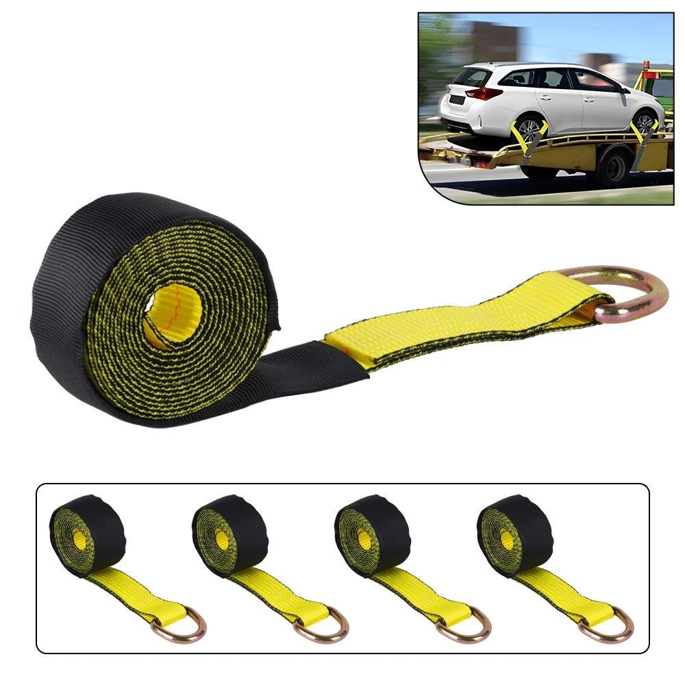 Set of 4 Axle Straps for Car Hauler Trailer