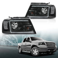 LED DRL Headlights for Ford F150 Lincoln Mark LT (2004–2008)