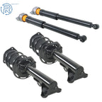 Set of 4 Complete Struts and Shock Absorbers for Mercedes E350 (2010–2014)