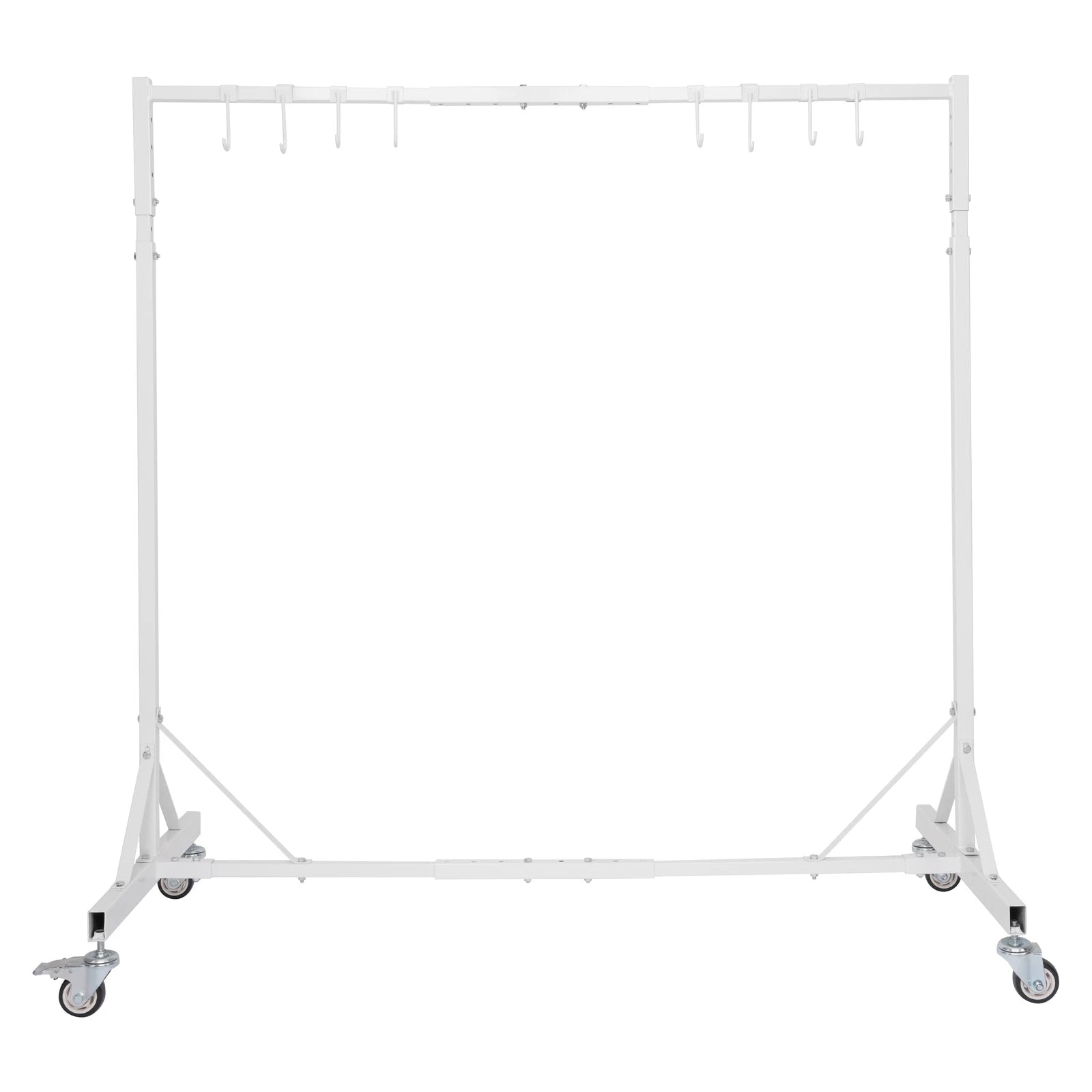 Adjustable Painting Rack for Automotive Paint Stand (8 Hooks)