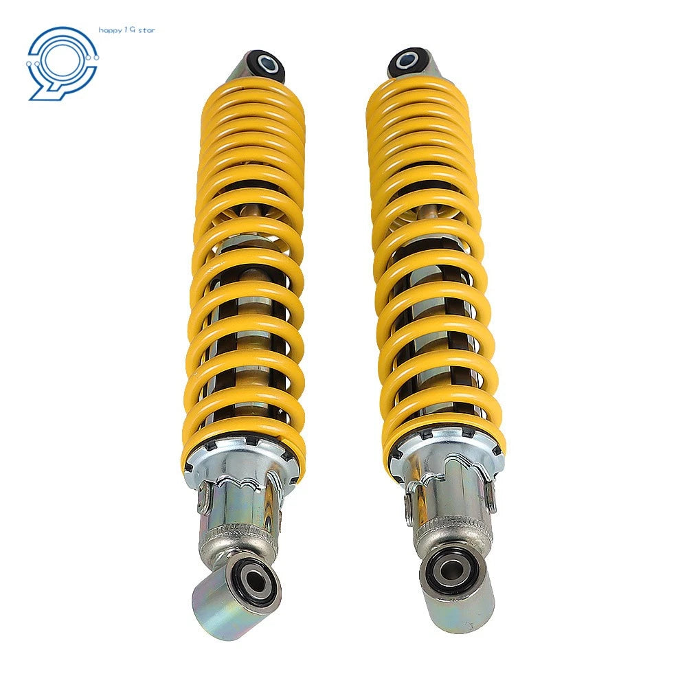 2X Front Shock Absorbers for Yamaha Banshee 350 (1987-2006) Yellow Springs