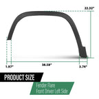 Front Fender Flare for Jeep Cherokee (2019–2023) Left Side