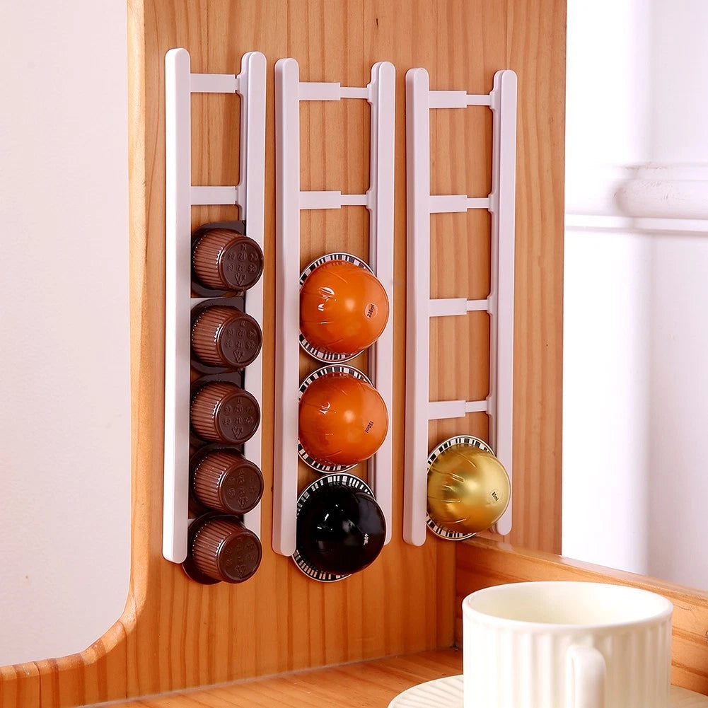 Set of 4 Coffee Pod Holders for Neatly Arranging Capsules