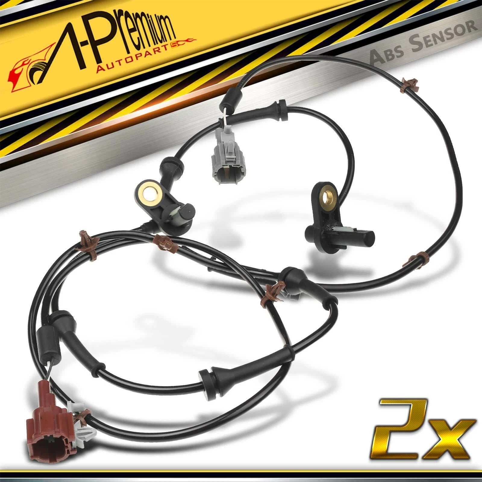 2X Rear ABS Wheel Speed Sensors for Nissan Altima (2002–2004)