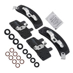 Set of 4 Front Brake Pads for Cadillac DeVille Escalade Fleetwood Chevy C1500