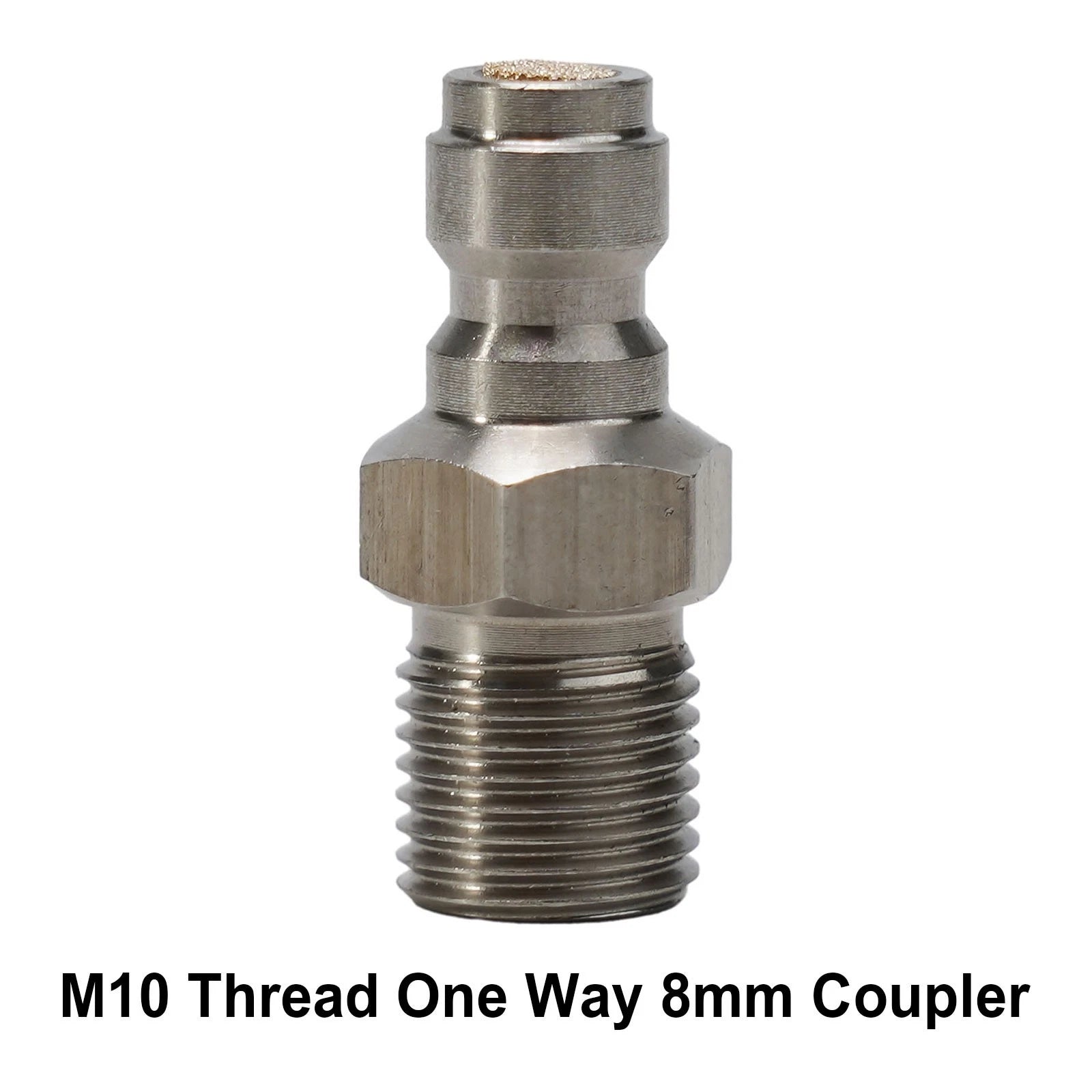 M10x1.0 Threaded PCP Fittings 8MM Male Quick Disconnect Adapter