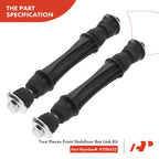 Set of 8 Control Arm Sway Bar Link Kit Tie Rod End for Cadillac Chevy GMC