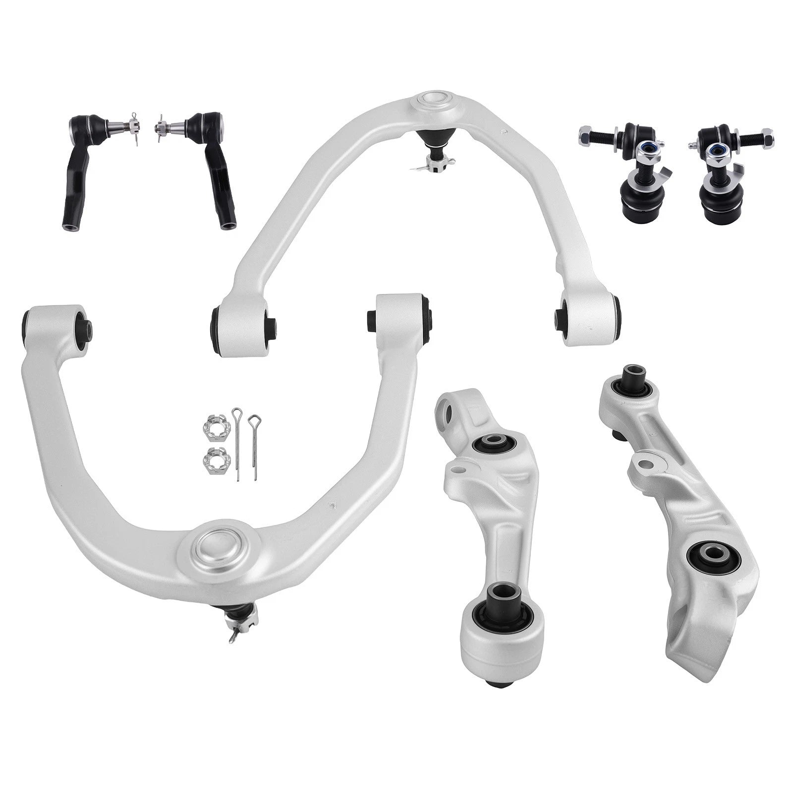 Set of 8 Control Arm Assembly for Infiniti G35 (2003–2007) RWD