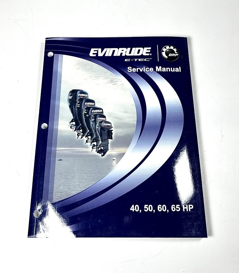 Service Manual Kit for Evinrude SC E-TEC (2008) - 5 Books, 50075, 50025, 50027, 50029, 50031, 50033