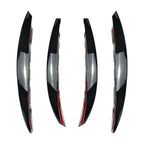 Front Bumper Splitter Fins Spoiler Canards for Mercedes Benz C-Class (2022-2023)