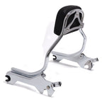 Chrome Sissy Bar Backrest w/Pad for Harley FLFB FLFBS FXBR (2018–2021)