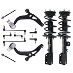 Front Complete Struts+ Lower Control Arms for Ford Explorer 2013-2019 172729