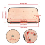 Front Seat Bottom Cushion for EZGO RXV Freedom (2008–Present)