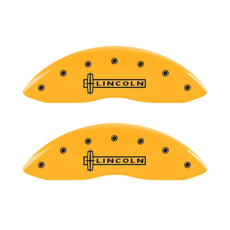 Caliper Covers Set of 4 Engraved Lincoln for Lincoln Navigator (2018–2024)