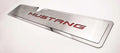 Pony Emblem Radiator Cover Plate Red Carbon Fiber for 2015–2017 Mustang GT