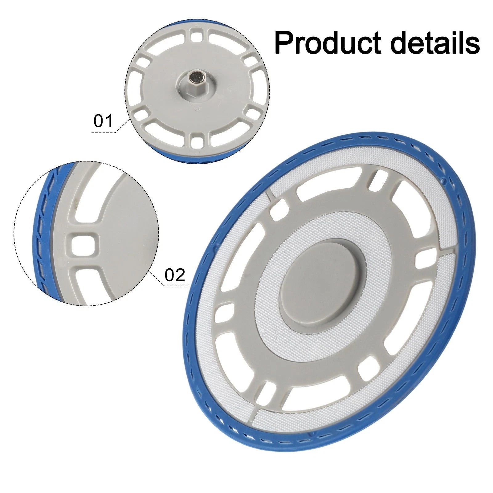 Mop Cloth Holder for Ecovacs Deebot Vacuum Cleaners (2016–2023)