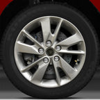 16x6.5 Factory Wheel (Medium Sparkle Silver Full Face) for 2016-2018 Kia Optima