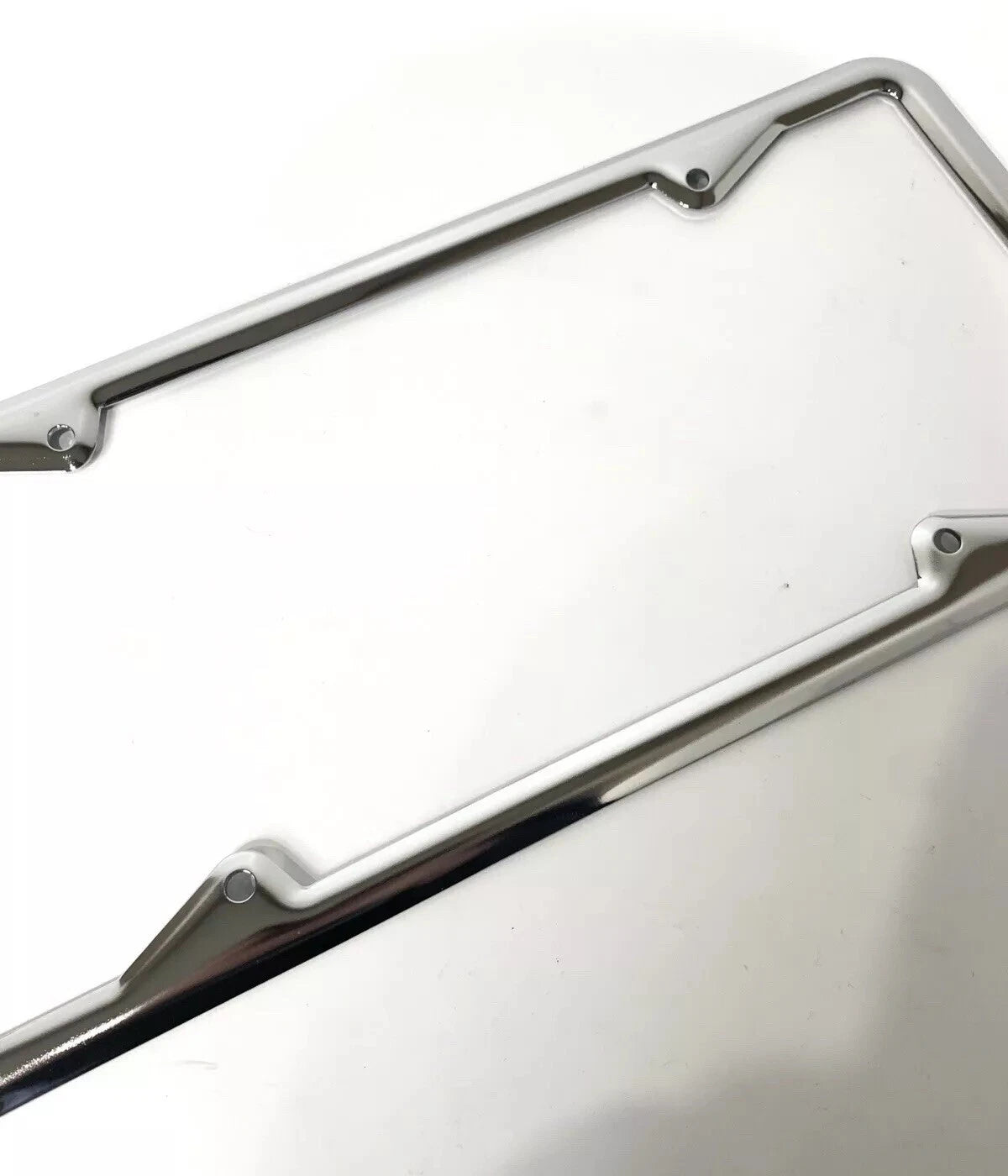 Chrome License Plate Frame Vintage Style for California (1929–1939)