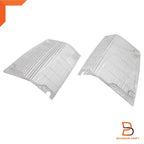 Clear Corner Turn Signal Lens Pair for Toyota Corolla (1979-1987)