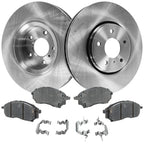 Brake Disc Rotors and Pads Kit for Infiniti QX70 FX37 FX35 FX45