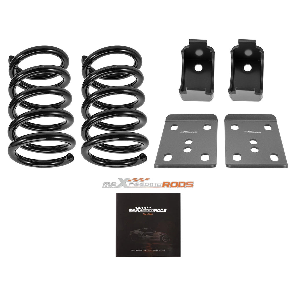 Complete Lowering Kit 3" Front 6" Rear for Dodge Ram 1500 (2002–2008)
