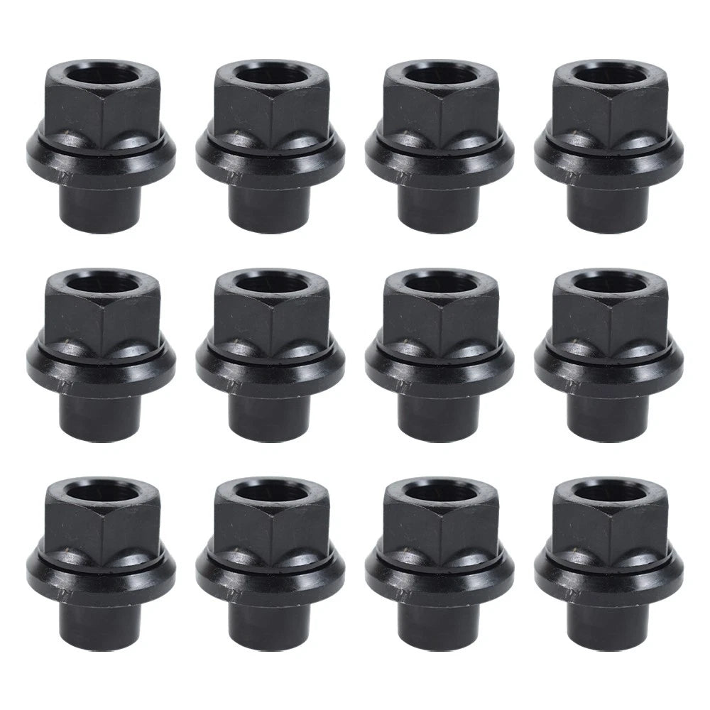 12 Pack Wheel Nuts Sleeve Nuts M22x1.5 x 19mm for