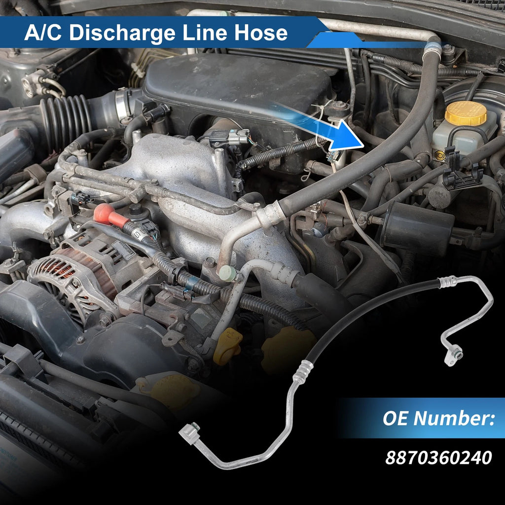 A/C Refrigerant Liquid Hose for Toyota Land Cruiser (1998–2007) No. 8870360240