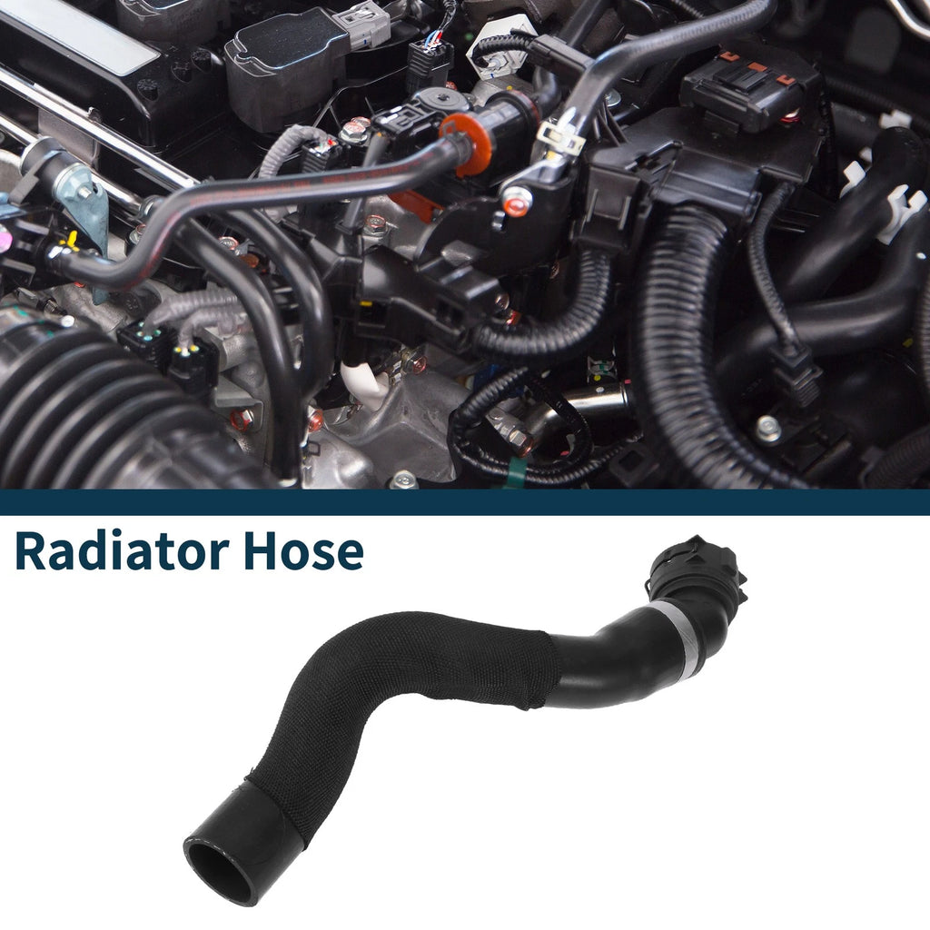 Radiator Hose Water Pipe for Audi Q7 3.0L (2020–2025) Rubber Black