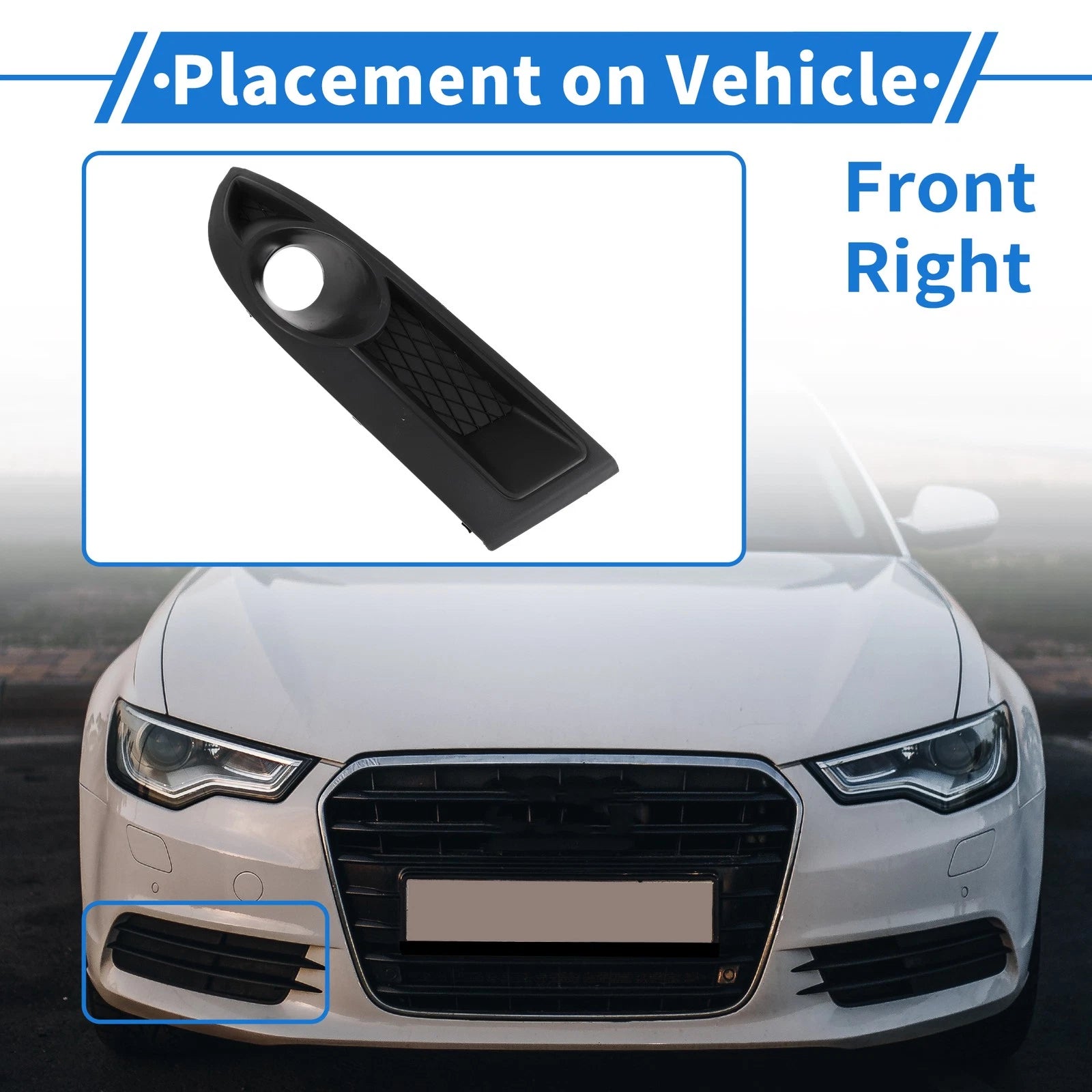 1 Pc Fog Light Grill for Chevrolet Epica (2007–2009) No. 9027808