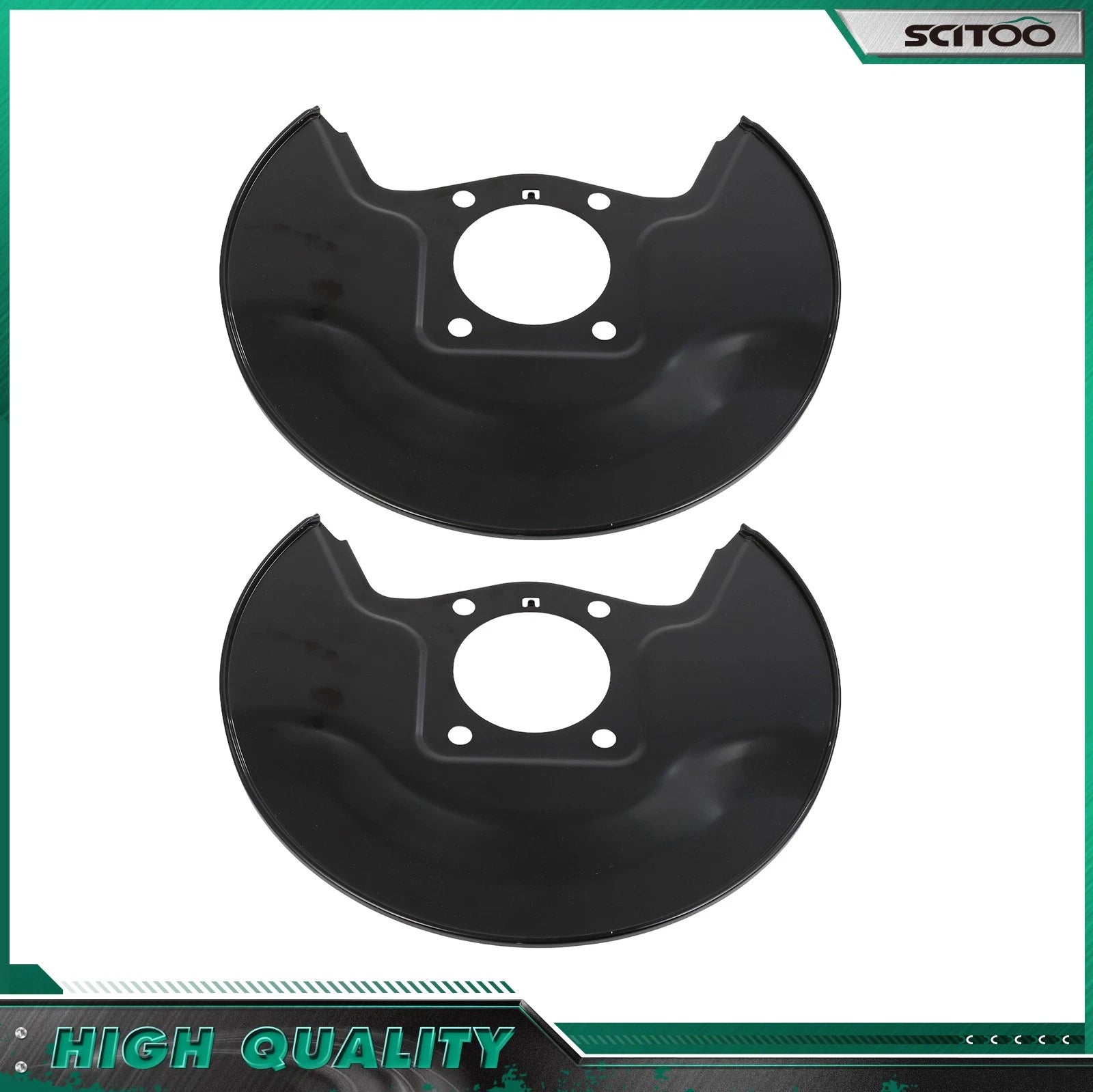 Front LH & RH Brake Backing Plate for Honda Pilot (2009–2015) 45255-STX-A00
