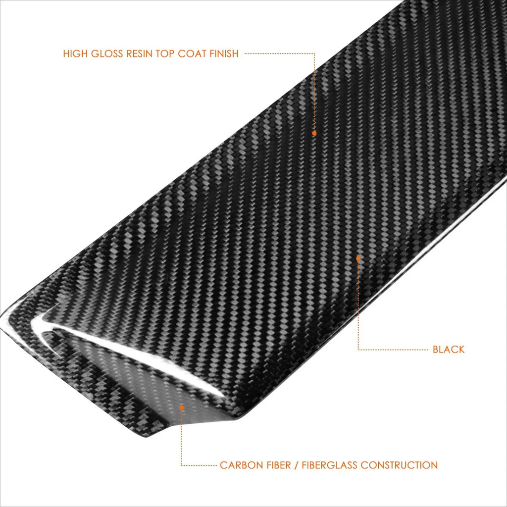 Carbon Fiber Rear Window Spoiler for Nissan 350Z Coupe (2003–2008)
