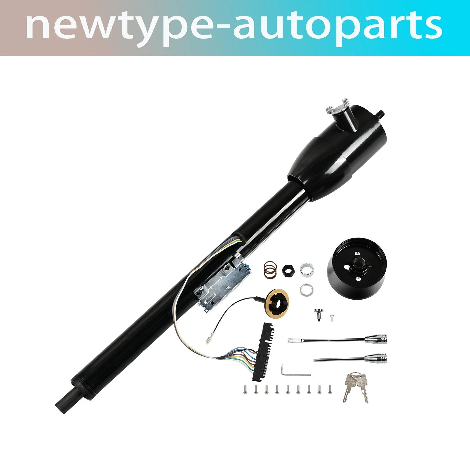 32" Stainless Tilt Manual Steering Column for