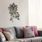 Artificial Plants 15" Faux Peperomia Hanging (Suitable for Any Model)
