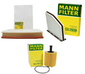 Mann Oil Air Cabin Filter Kit for VW Passat Audi A3 Quattro (Cold Climate)