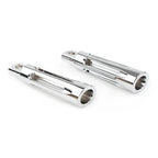CNC Chrome Foot Pegs for Harley Touring Sportster Dyna Softail