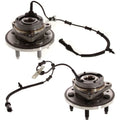 2pc Front Wheel Hub & Bearing for Freestar Monterey (2004–2007) FWD ABS