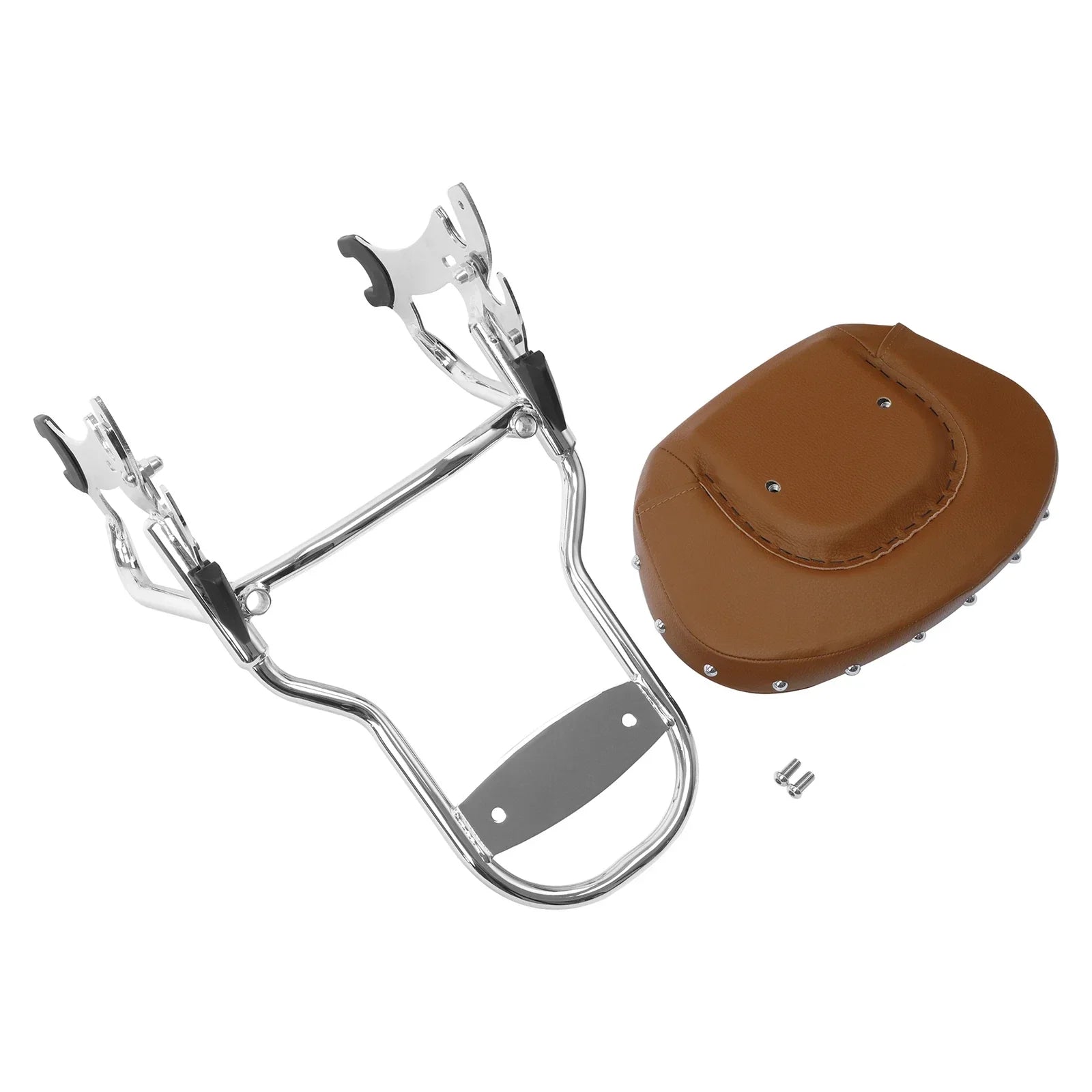 Sissy Bar Backrest Pad Mount Spools for Indian Chieftain (2014-2022)