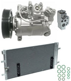 A/C Compressor Kit With Condenser for Audi A4 Quattro 2.0L (2011–2015)