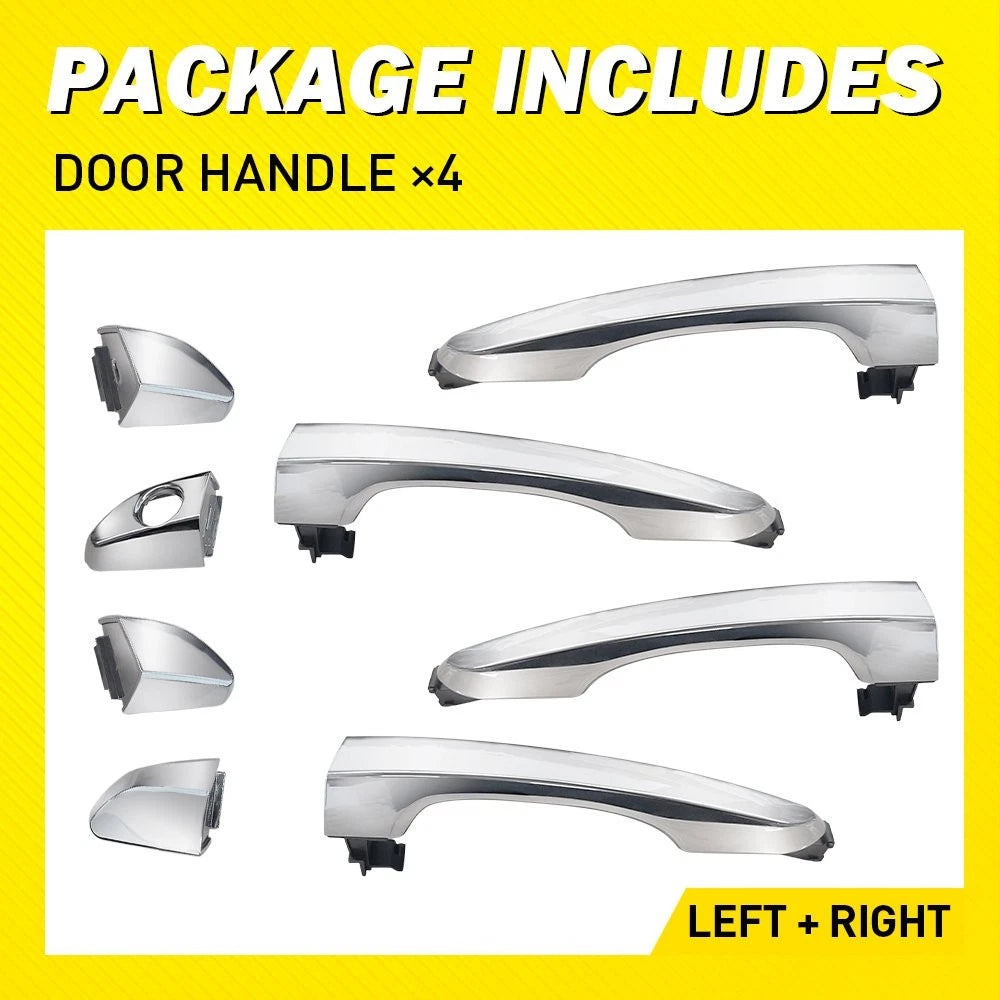 4X Outside Exterior Door Handle for Hyundai Tucson (2016–2021)