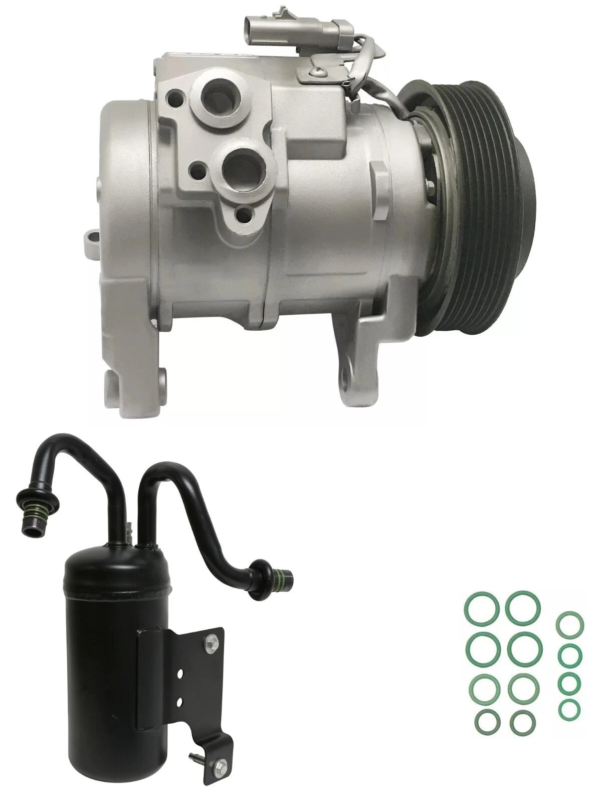 AC Compressor Kit Replacement for Dodge Ram 2500 5.7L V8 (2003–2004)