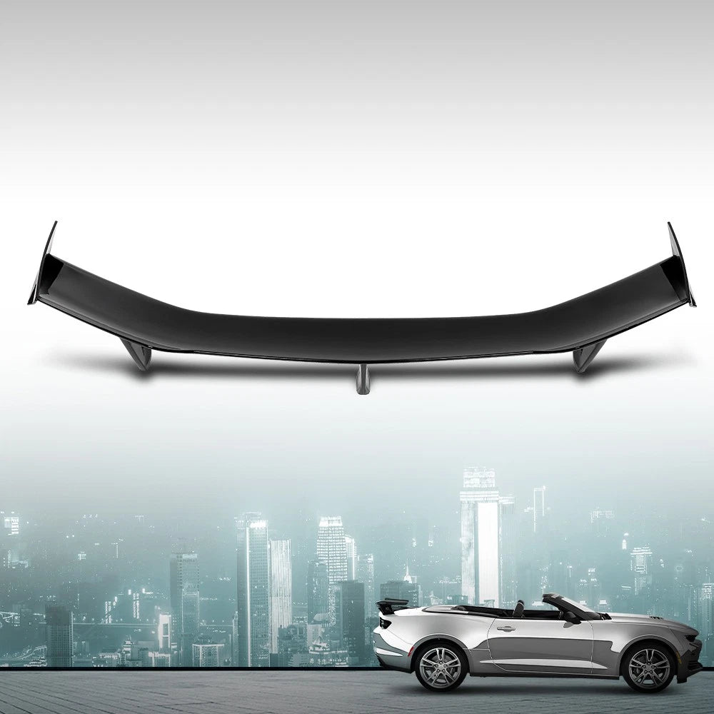 Gloss Black Trunk Spoiler Wing for Chevy Camaro (2016–2024)