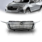Front Grille Bumper for Chevrolet Equinox (2022–2023) Chrome Black Mesh