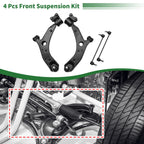 Set of 4 Front Lower Control Arms for Mazda 3 (2004–2009) No.K620040/K620041/K80235