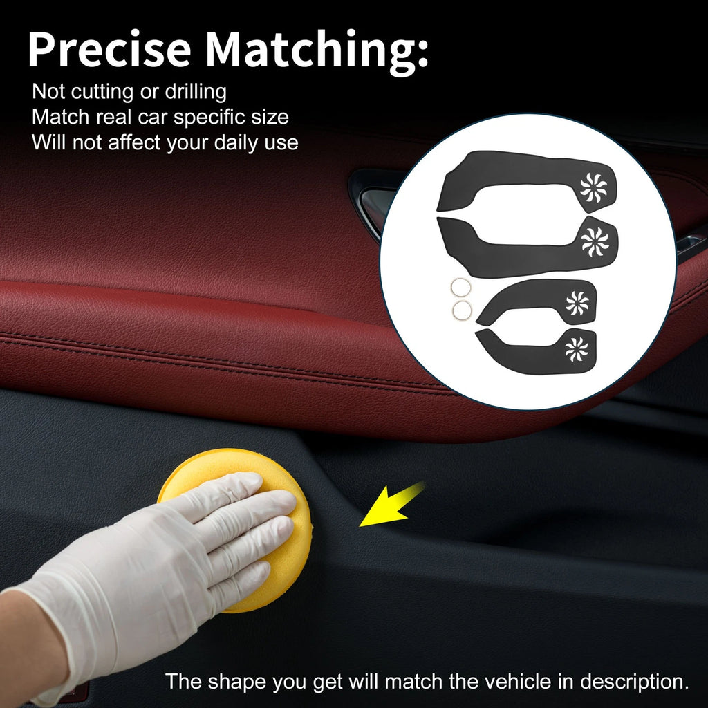 Set of 1 Car Door Anti Kick Pad Sticker Protector for Kia Forte (2009–2016)