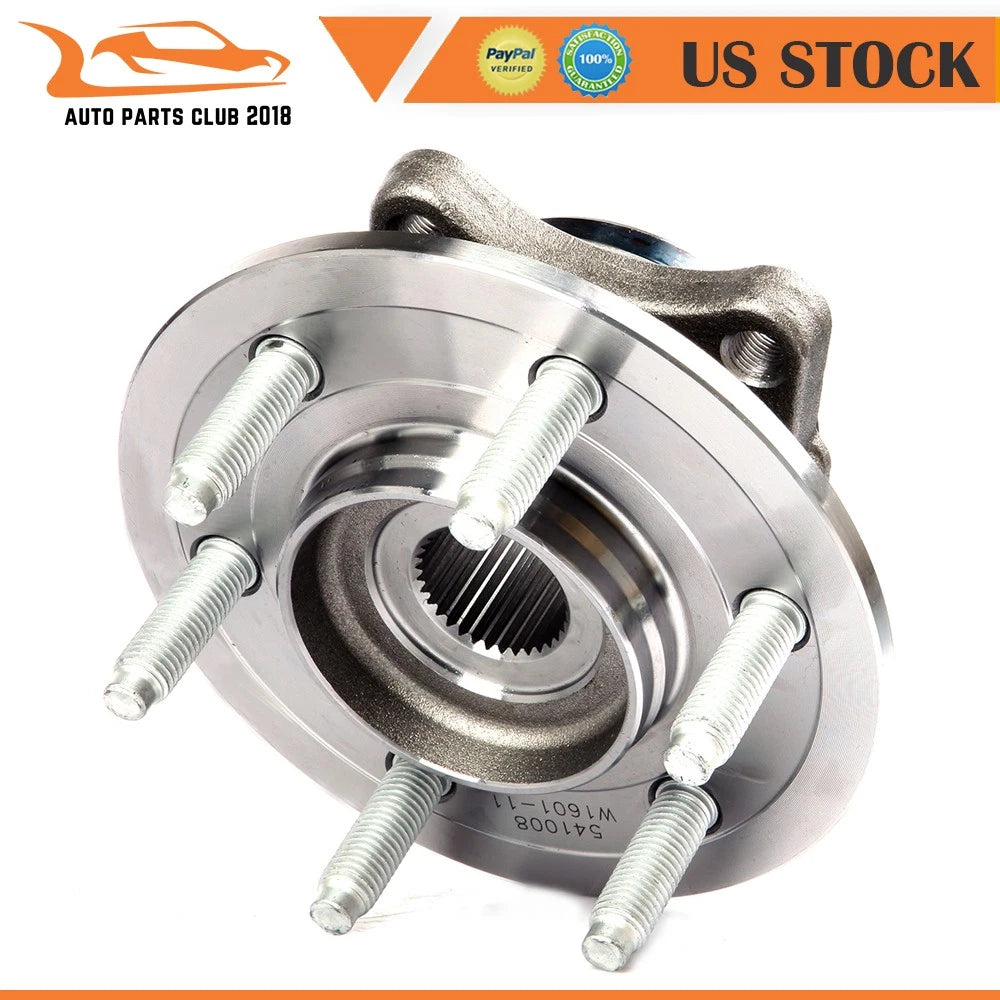 Set of 4 Rear Complete Struts & Wheel Hub Bearings for Lincoln Navigator (2007–2013)