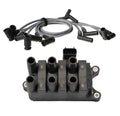 Ignition Coil & Spark Plug Wire Set for Ford Mercury 3.0 V6 (STD NA)