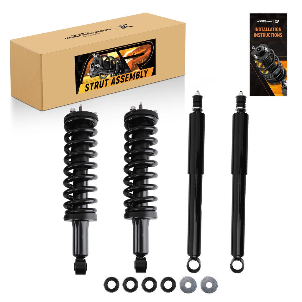 Set of 4 Front Strut Rear Shock for Toyota 4Runner V6 4WD (1996–2002)